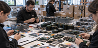 Equipo de control de producción de parches y productos personalizados