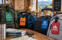 Etiquetas de viaje para empresas de outdoor Etiquetas de viaje para empresas de outdoor
