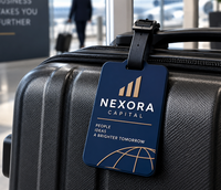 Etiquetas de PVC flexible personalizadas con logotipo