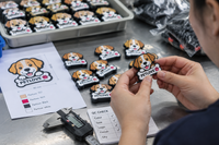 Proceso de fabricación de charms de PVC personalizados