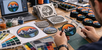 Proceso de fabricación de parches personalizados a medida
