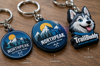Llaveros de PVC personalizados 2D y 3D