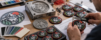 Proceso de fabricación de parches de PVC 2D y 3D personalizados
