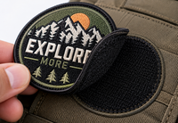 Sistema de velcro para parches personalizados Sistema de velcro para parches personalizados
