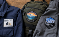 Parches impresos personalizados en ropa, mochilas y equipamiento
